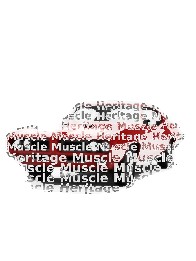 Custom Car Typography Portrait — Classic Auto Word Art