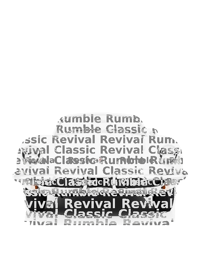Custom Car Typography Portrait — Classic Auto Word Art