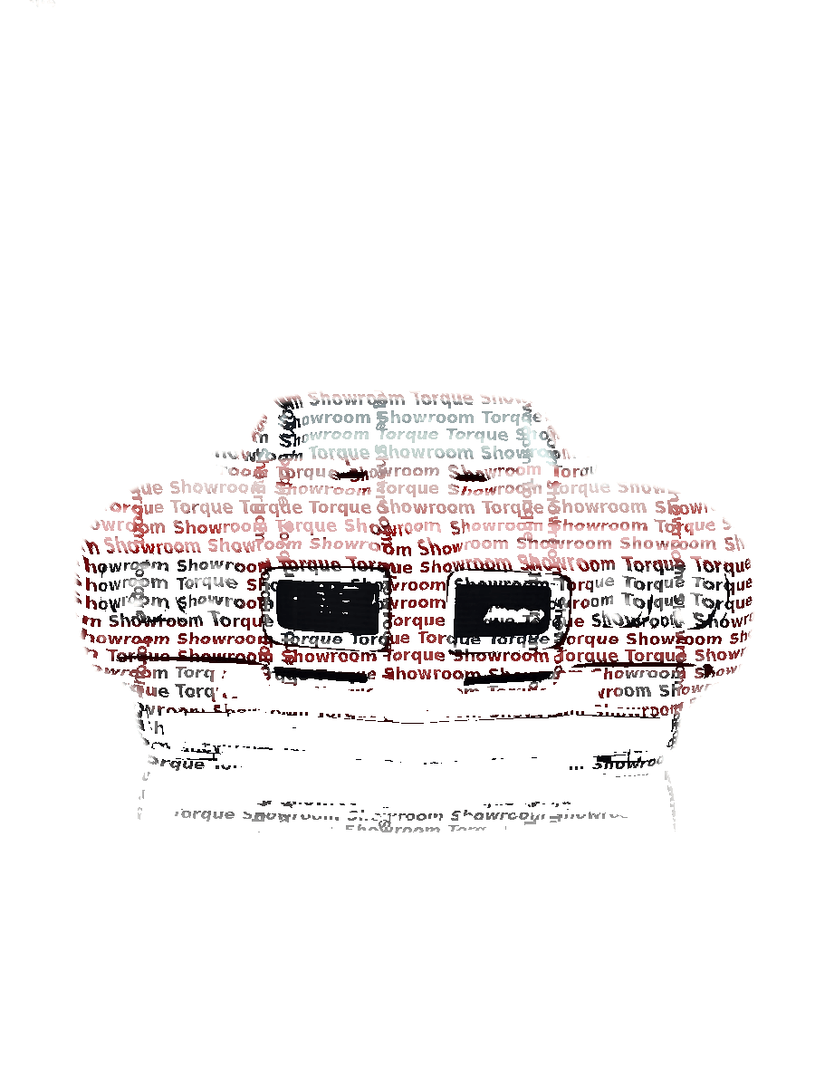 Custom Car Typography Portrait — Classic Auto Word Art