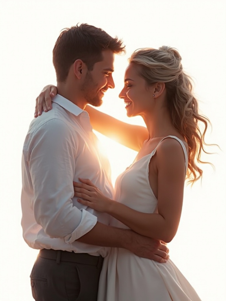 Source image for Custom Couples Typography Portrait — Personalized Word Art