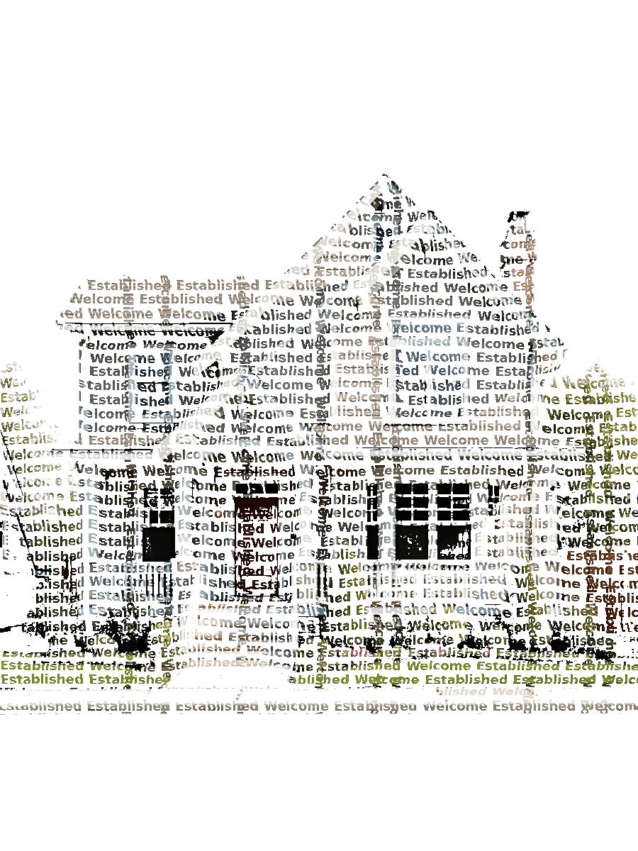 Custom Home Typography Portrait example
