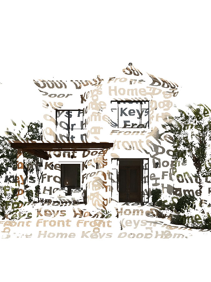 Custom Home Typography Portrait example
