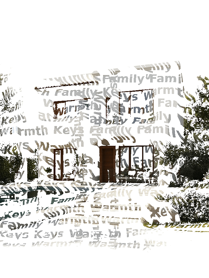 Custom Home Typography Portrait example