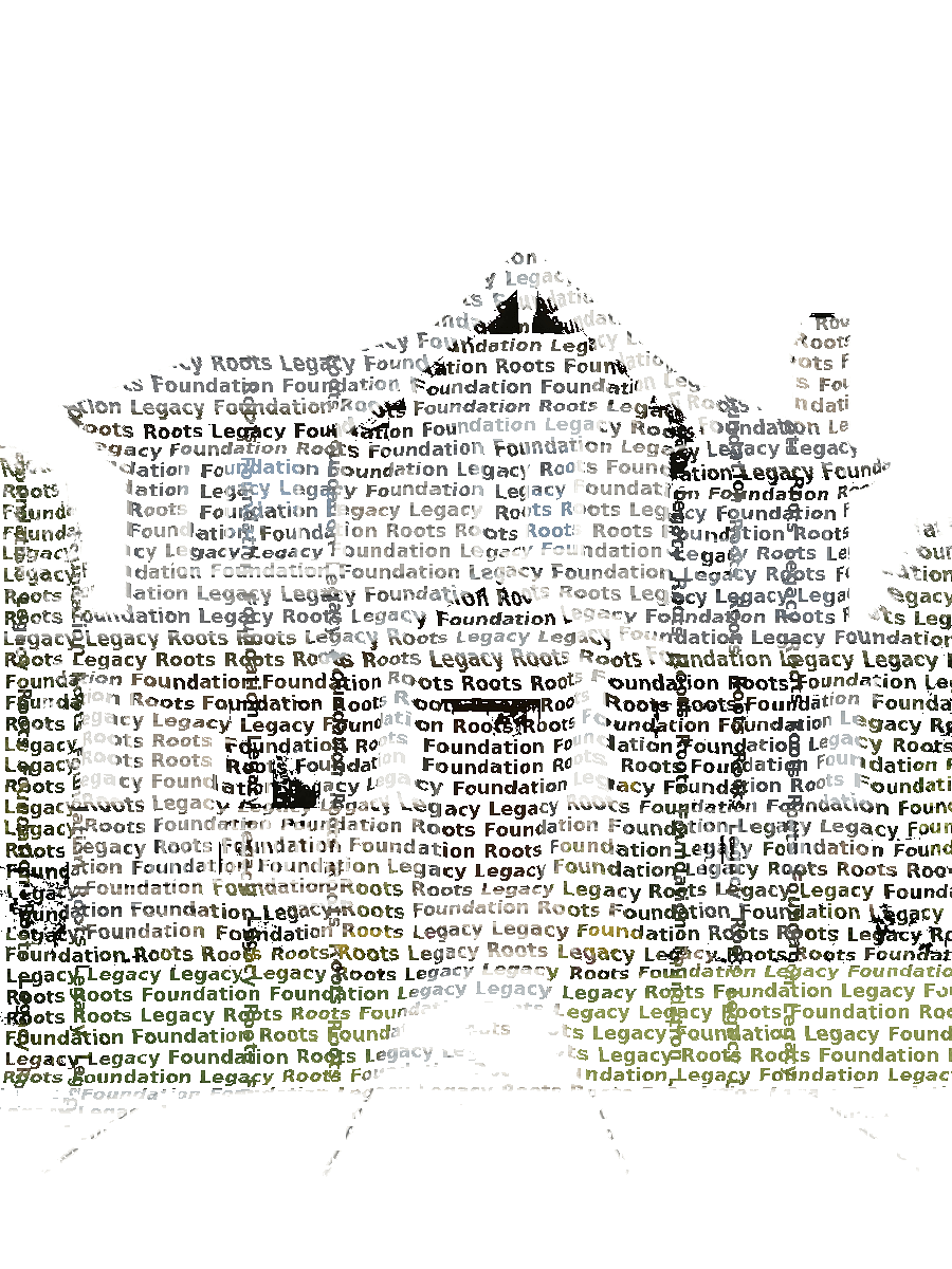 Custom House Typography Portrait — Home Word Art Print