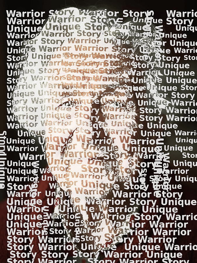 Custom Typography Portrait — Personalized Word Art From Your Photo