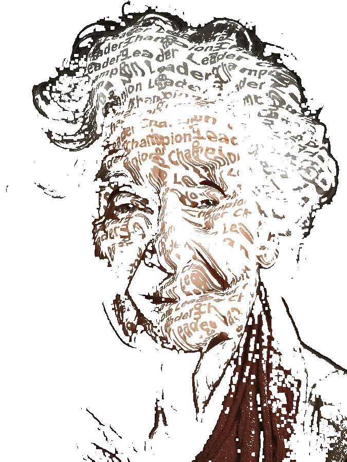 Custom Typography Portrait — Personalized Word Art From Your Photo