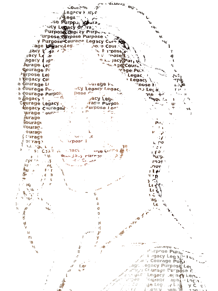 Custom Typography Portrait — Personalized Word Art From Your Photo