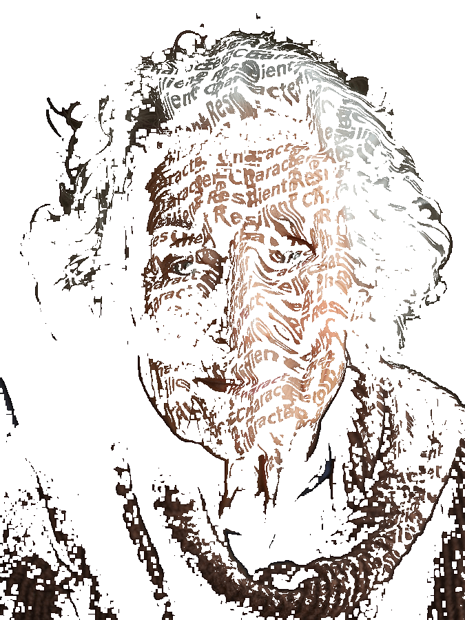 Custom Typography Portrait — Personalized Word Art From Your Photo