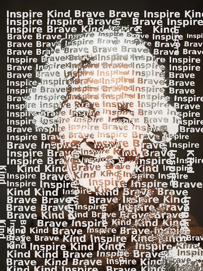 Custom Typography Portrait — Personalized Word Art From Your Photo