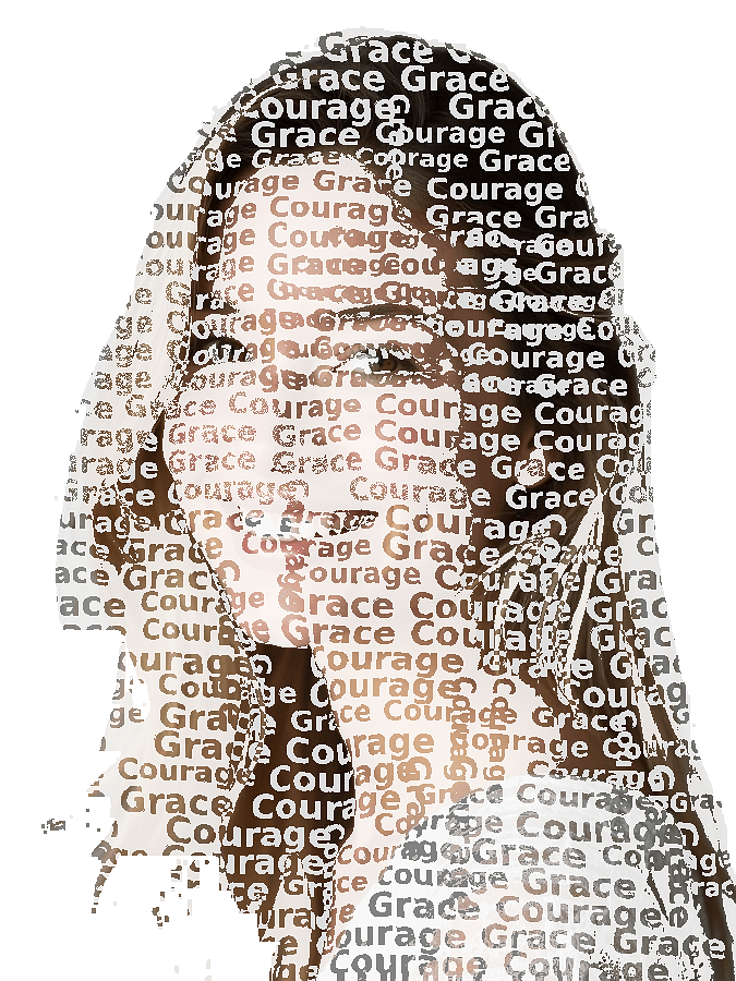 Custom Typography Portrait — Personalized Word Art From Your Photo