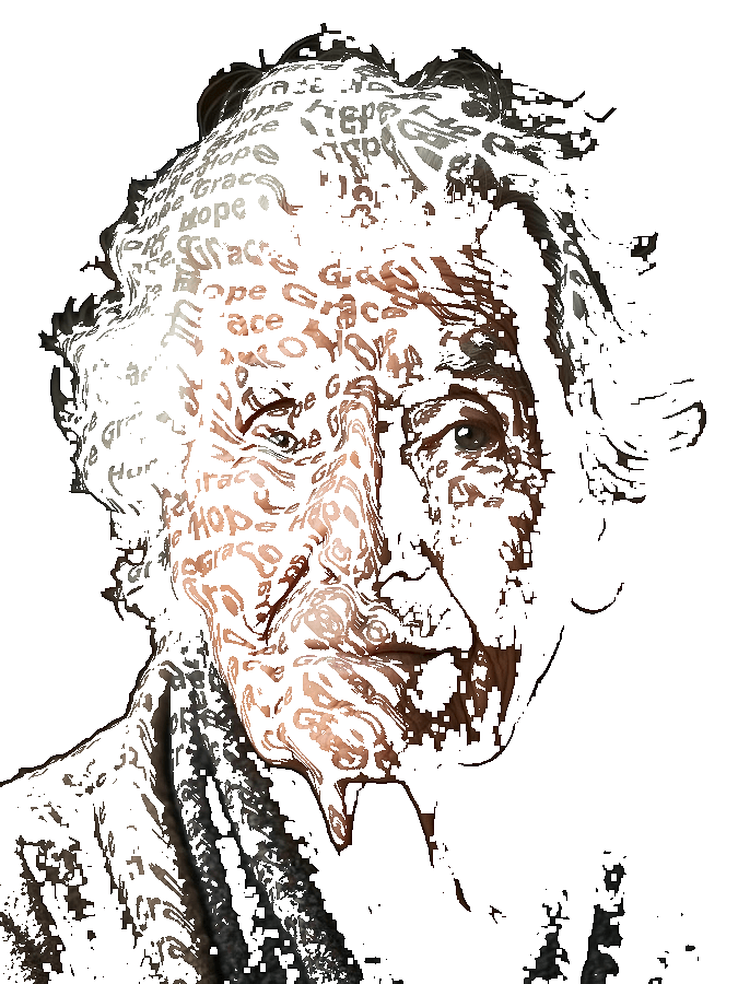 Custom Typography Portrait — Personalized Word Art From Your Photo