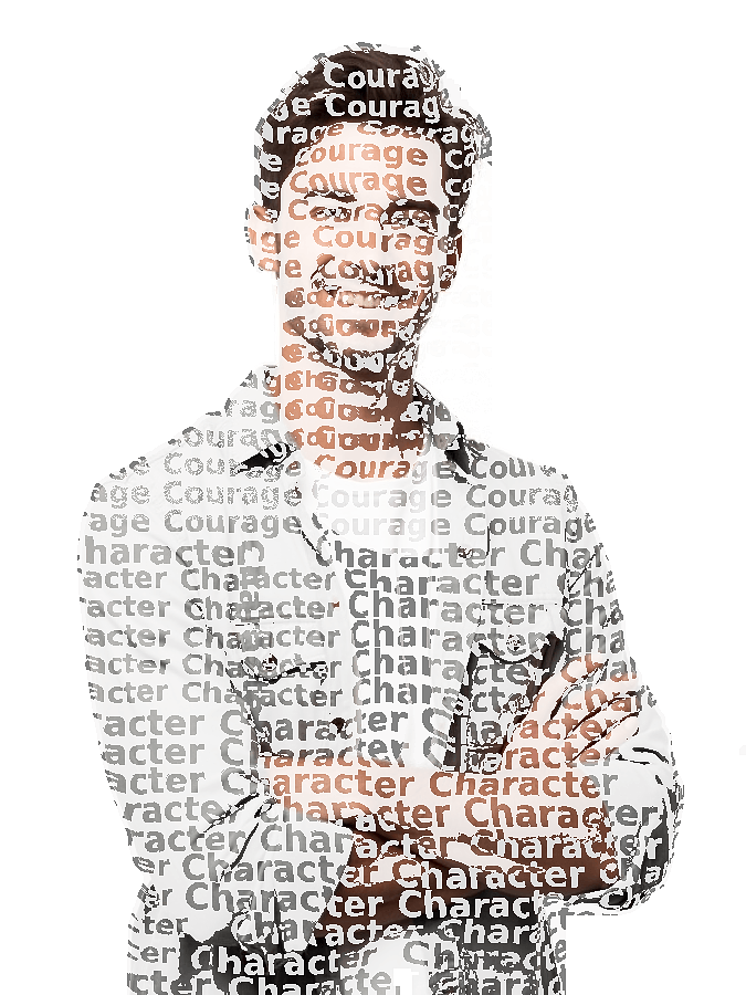 Custom Typography Portrait — Personalized Word Art From Your Photo